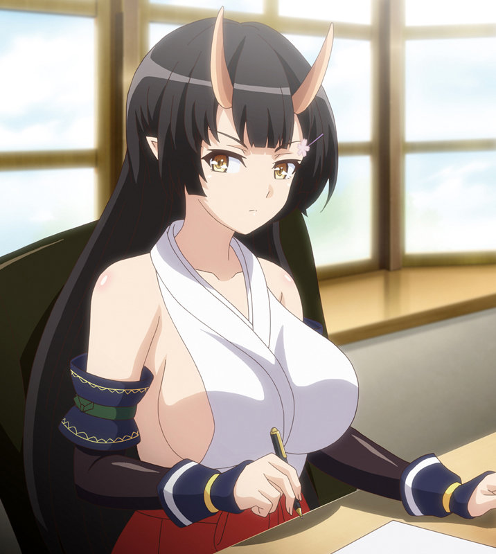 ○○交配 第六話 真面目な彼女は鬼の姫巫女のサンプル画像7