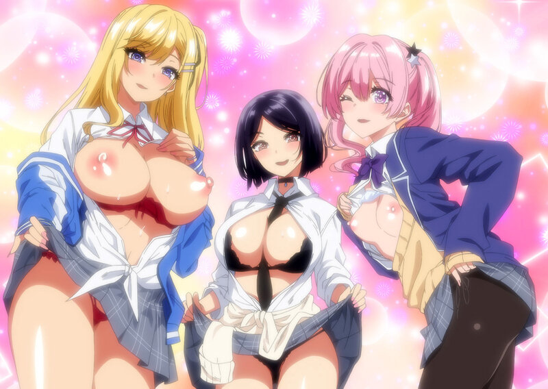 OVA陰キャカップルが陽ギャル達とSEXトレーニングする話 ＃1のサンプル画像5