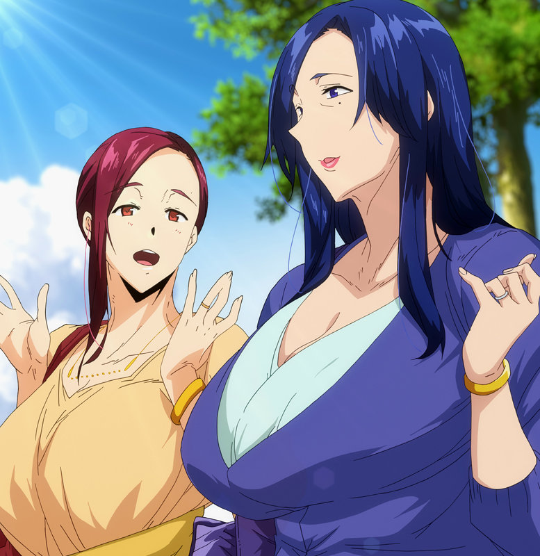 不貞 with ... THE ANIMATION ～人妻ナンパNTR温泉 旅行先でナカよく種付けされました～のサンプル画像1